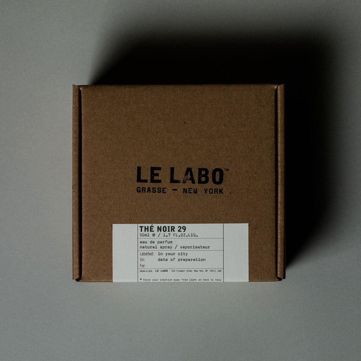 Nước Hoa LE LABO Thé Noir 29 - Eau de Parfum #50 mL