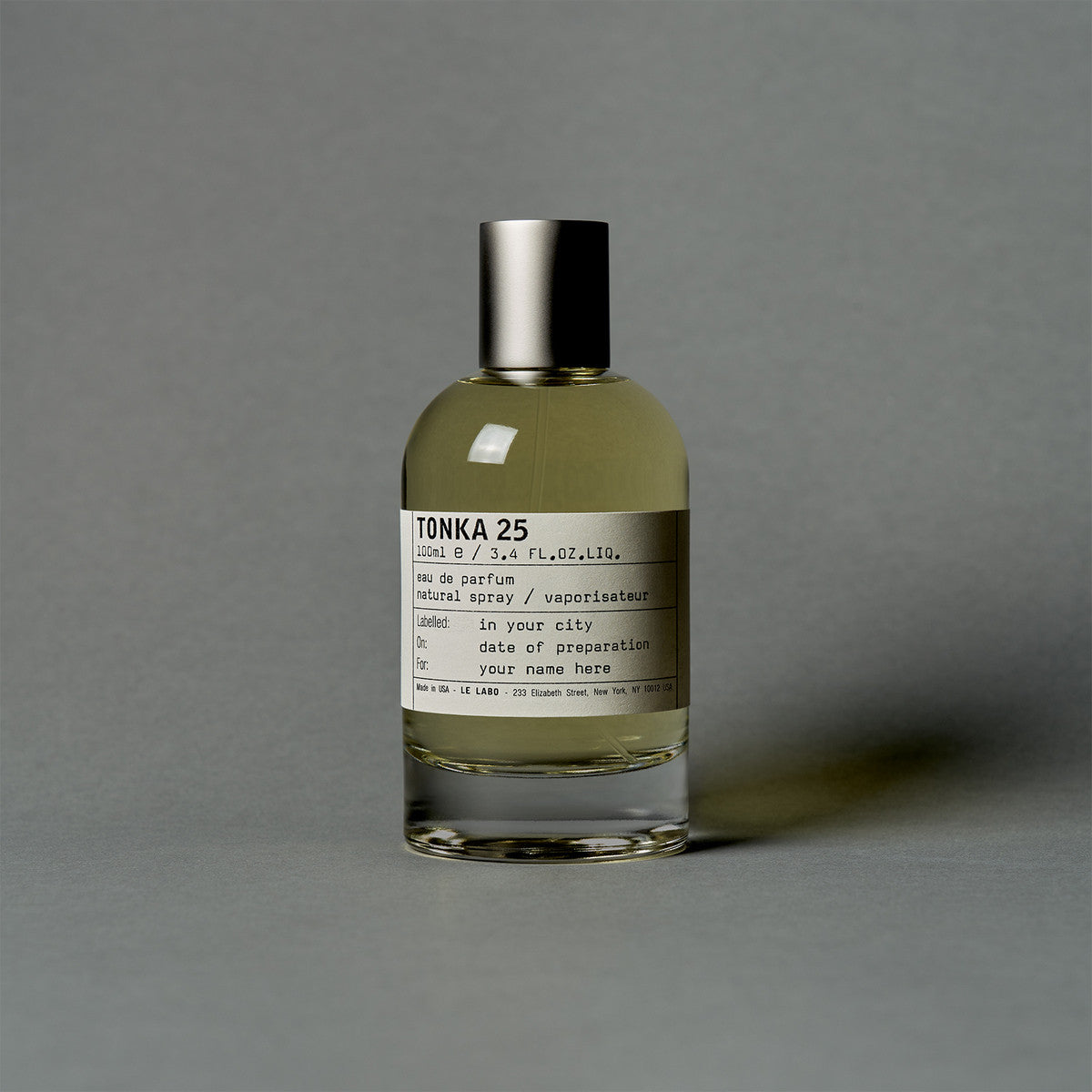 Nước Hoa LE LABO Tonka 25 - Eau de Parfum #100 mL