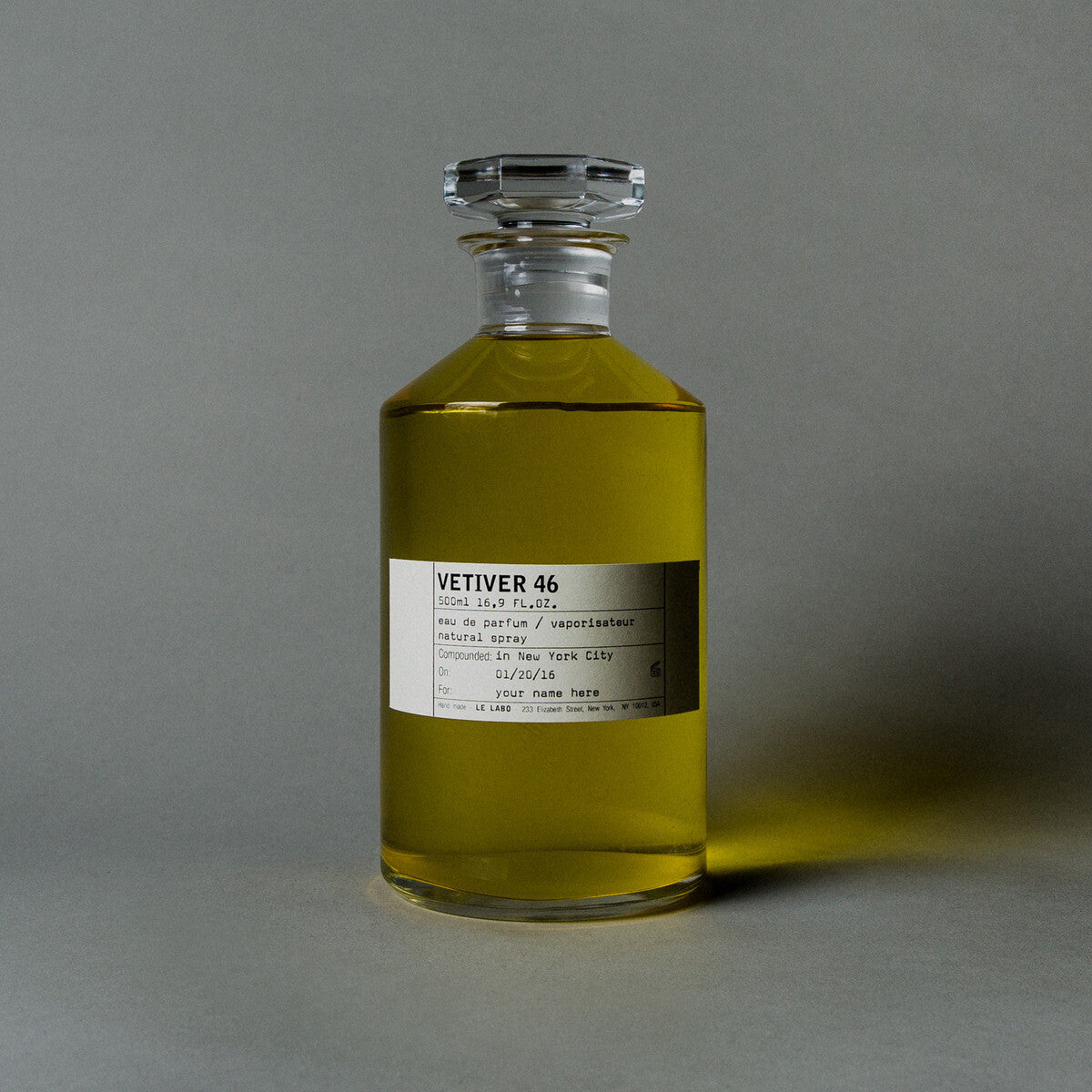 Nước Hoa LE LABO Vetiver 46 - Eau de Parfum #500 mL