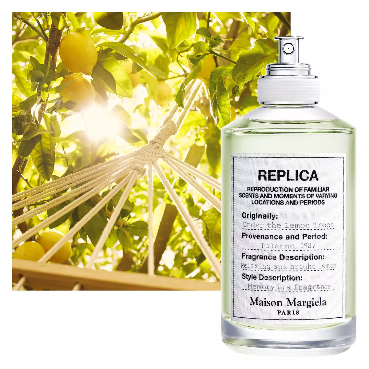 Nước Hoa REPLICA Under the Lemon Trees Eau de Toilette #100 mL