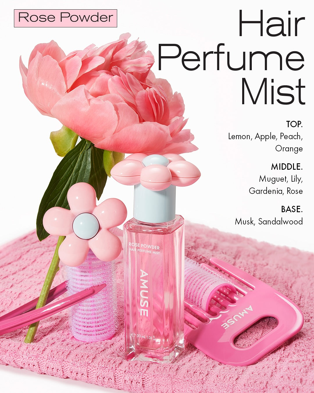 Nước Hoa Tóc AMUSE Hair Perfume Mist