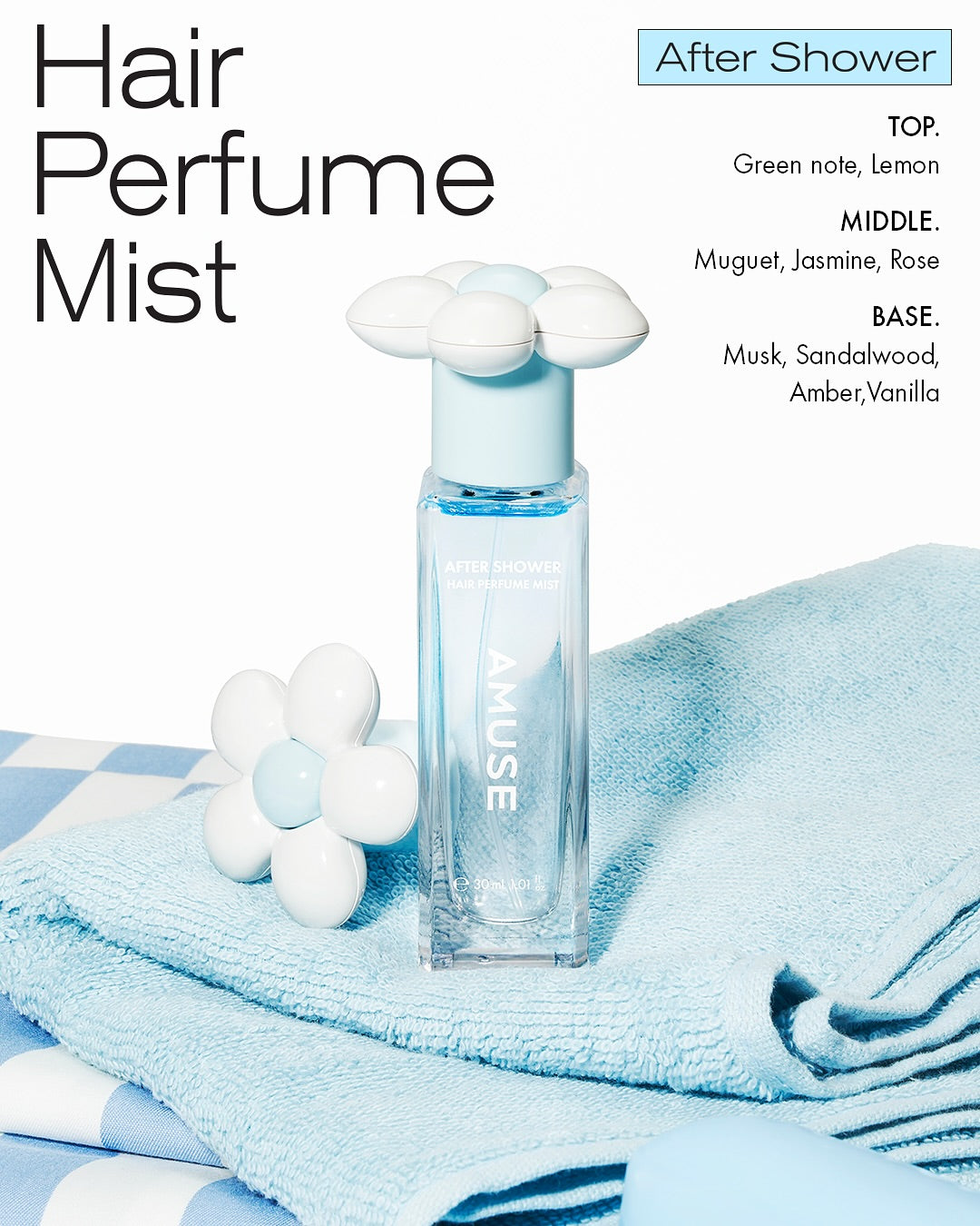 Nước Hoa Tóc AMUSE Hair Perfume Mist