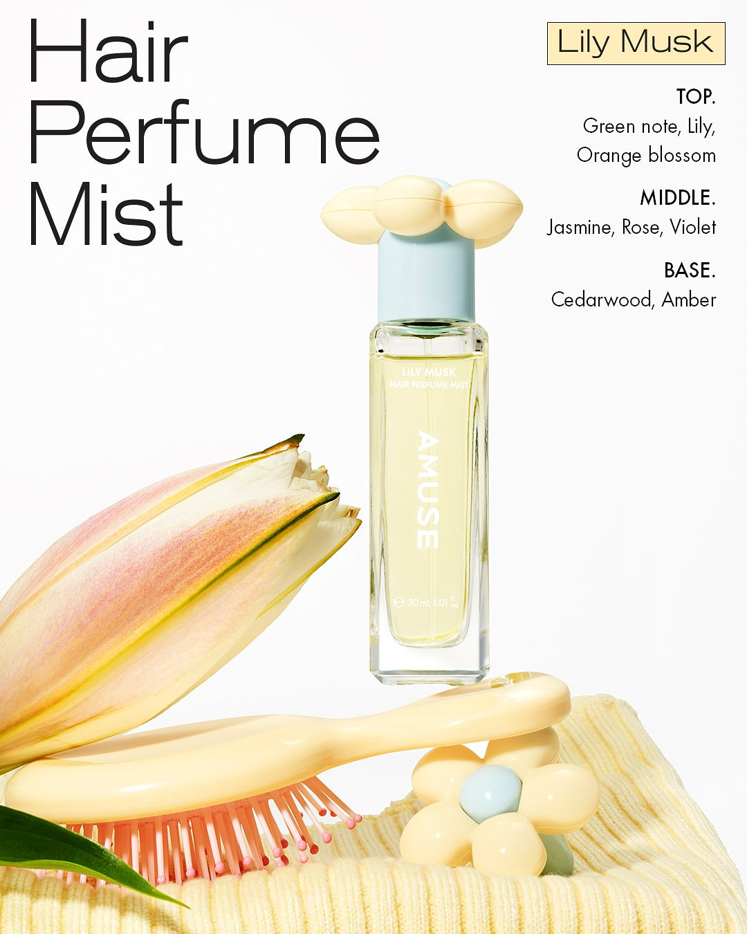 Nước Hoa Tóc AMUSE Hair Perfume Mist