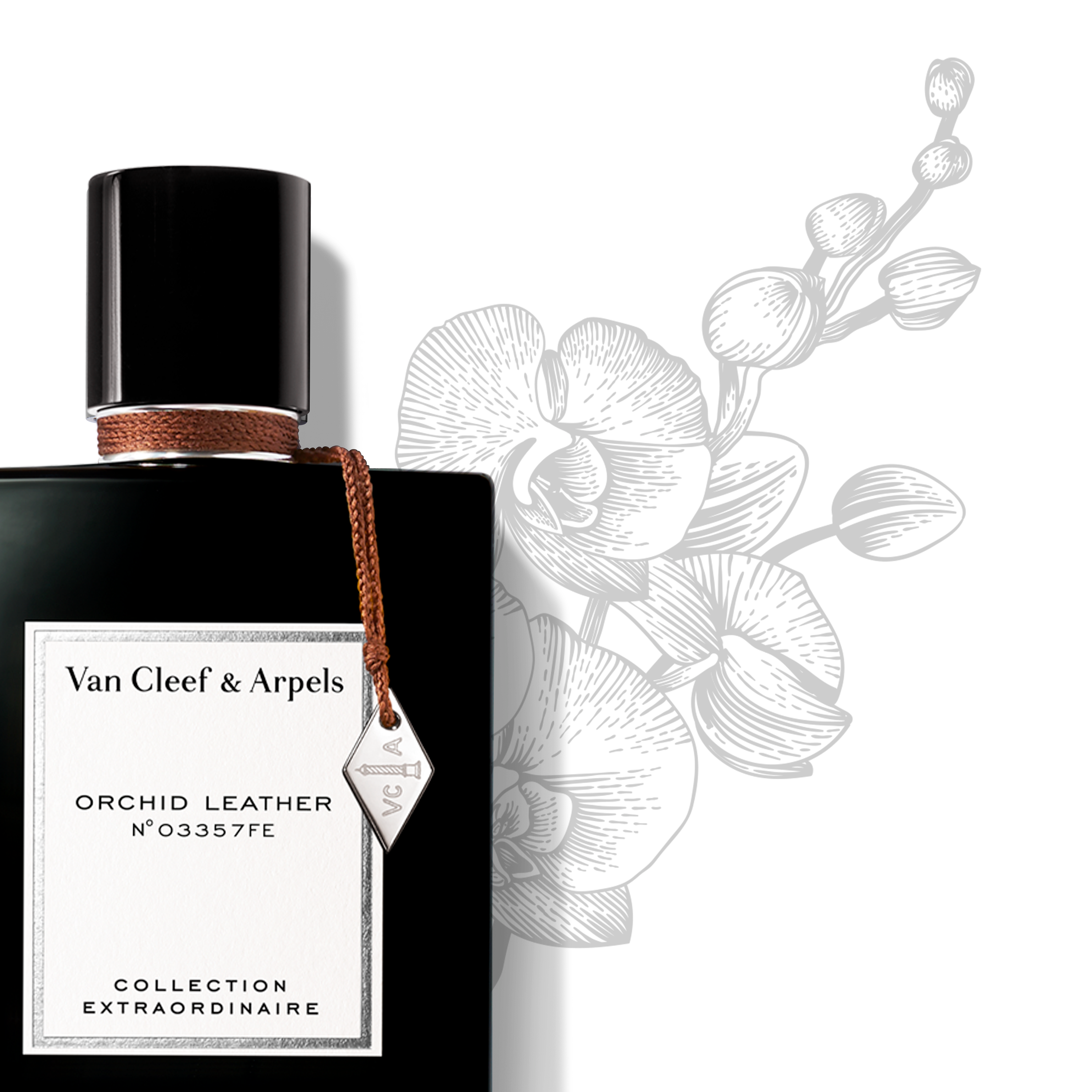 Nước Hoa Van Cleef & Arpels Orchid Leather Eau de Parfum #75 mL-Kallos