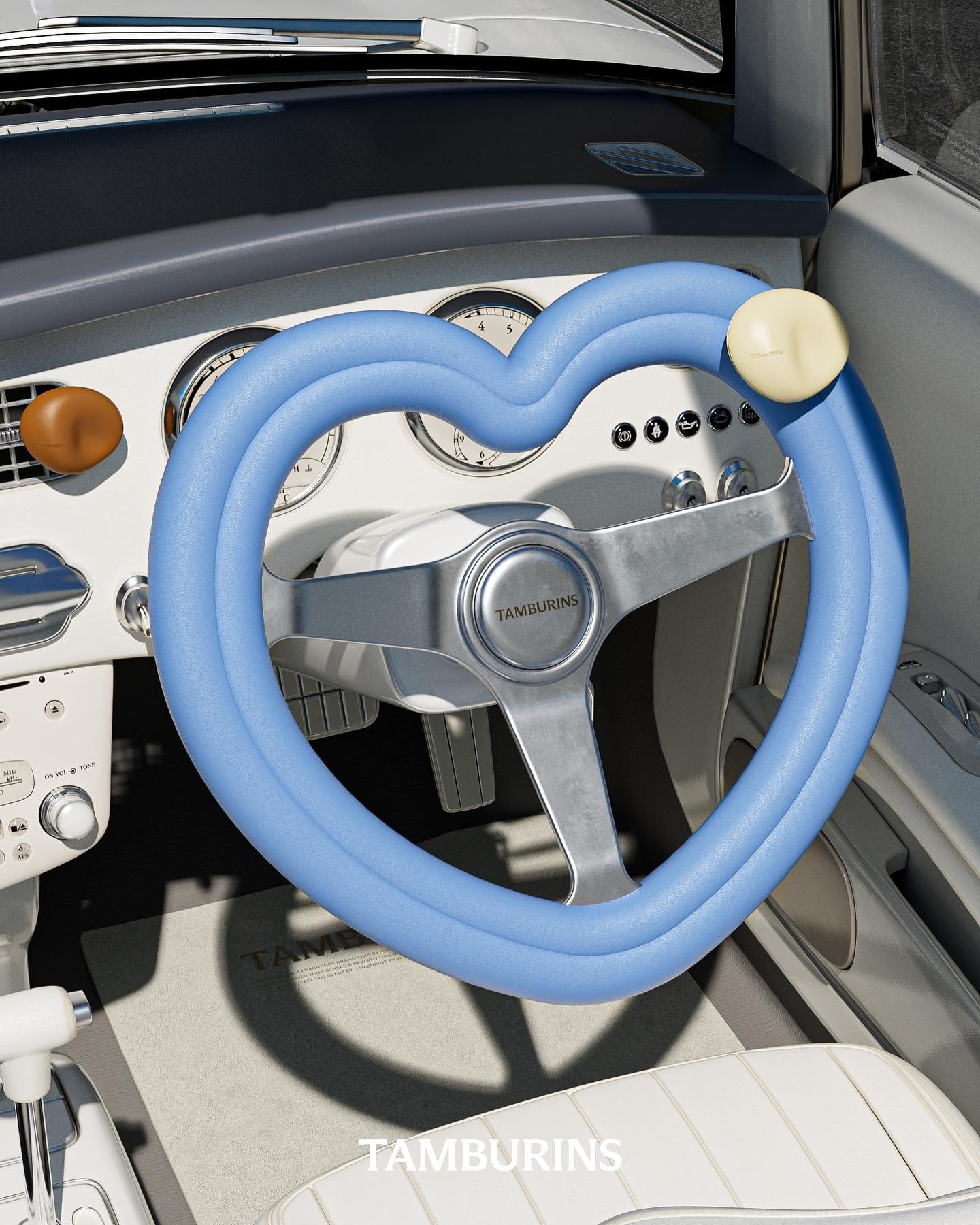 Nước Hoa Xe Hơi TAMBURINS Chamo Car Diffuser-Kallos