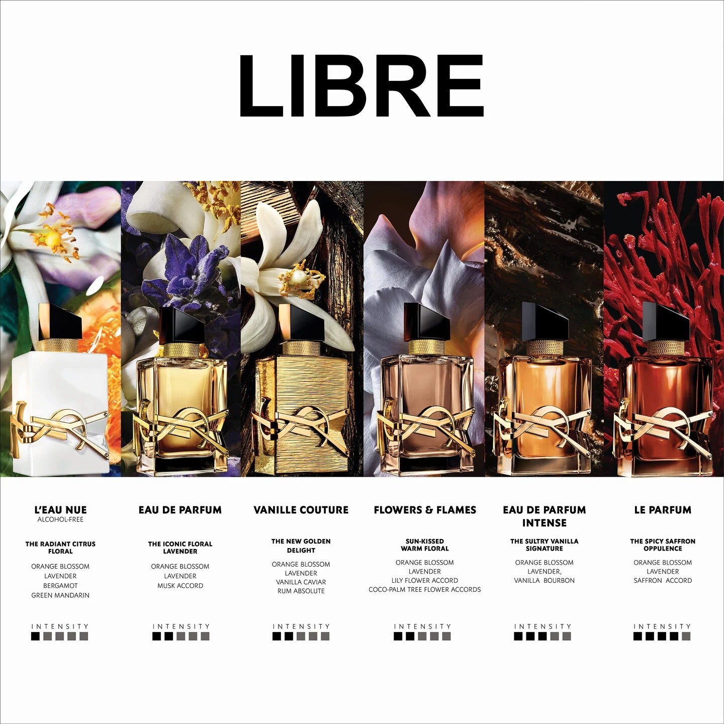 Nước Hoa YSL Libre Vanille Couture Eau De Parfum Limited #50 mL-Kallos
