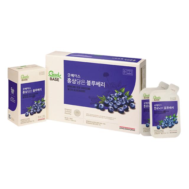 Nước KGC Good Base Red Ginseng Blueberry #30 Pouches-Kallos