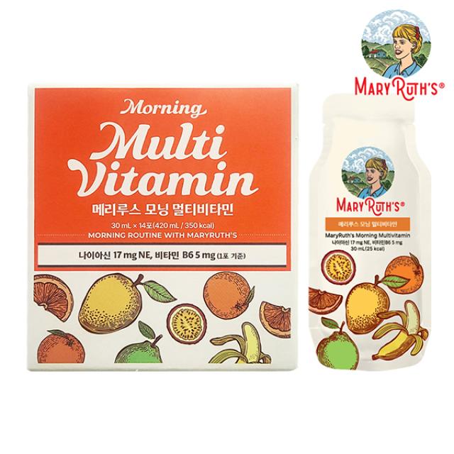Nước MaryRuth Liquid Morning Multivitamin #14 Pouches-Kallos