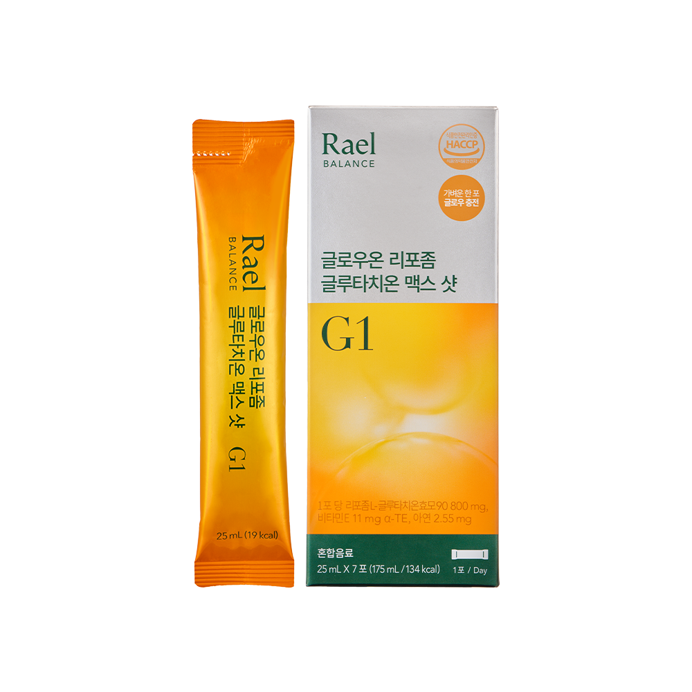 Nước Uống Trắng Da RAEL Balance Glow-On Liposome Glutathione Max Shot