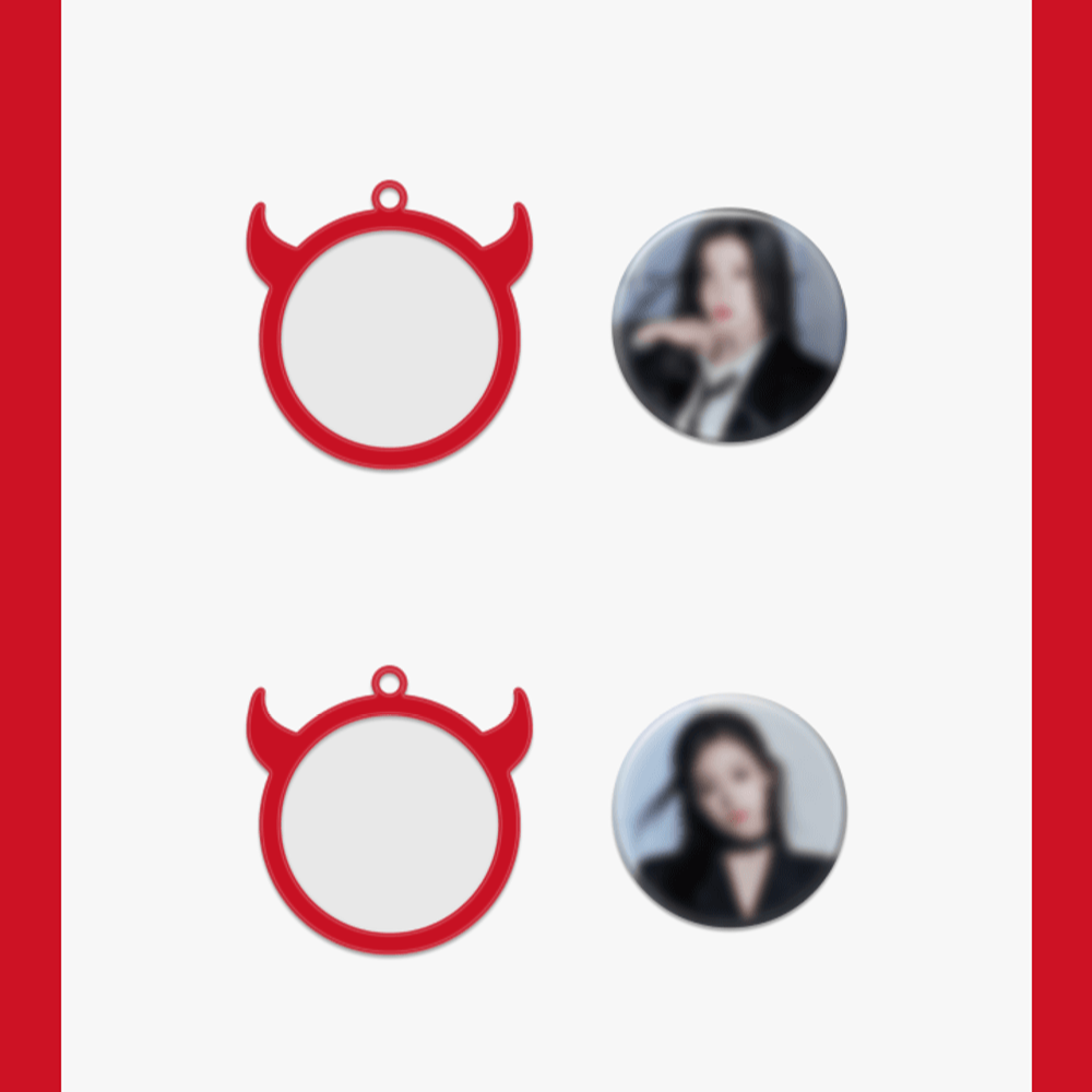 Nút Đeo BABYMONSTER Horn Cover + Button Pin Set - Kallos Vietnam