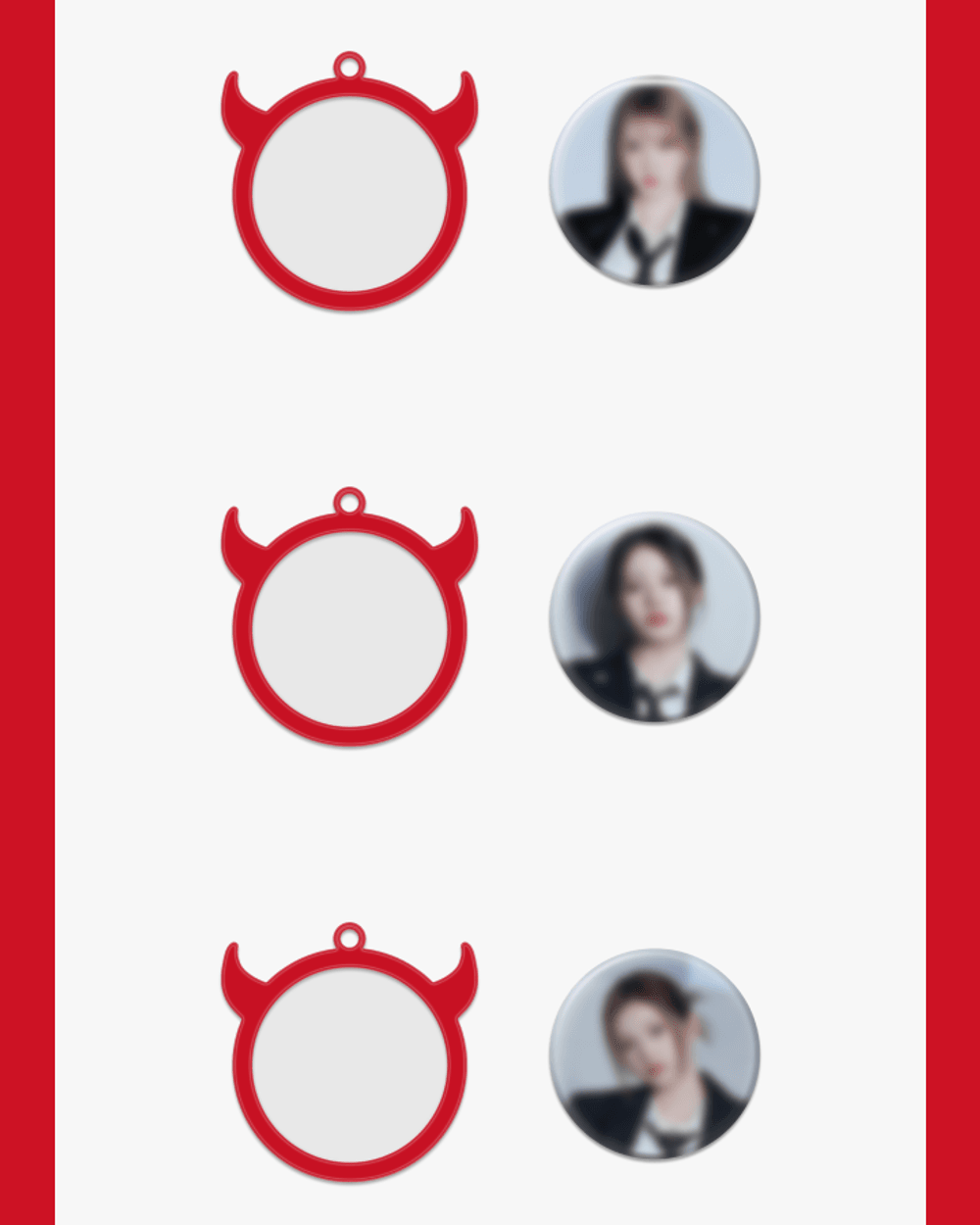 Nút Đeo BABYMONSTER Horn Cover + Button Pin Set - Kallos Vietnam