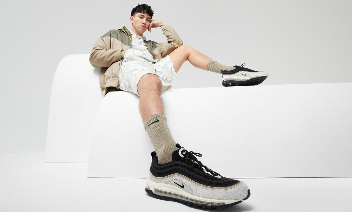 Giày Nike Air Max 97 SE Men Shoes #Flat Pewter - Kallos Vietnam