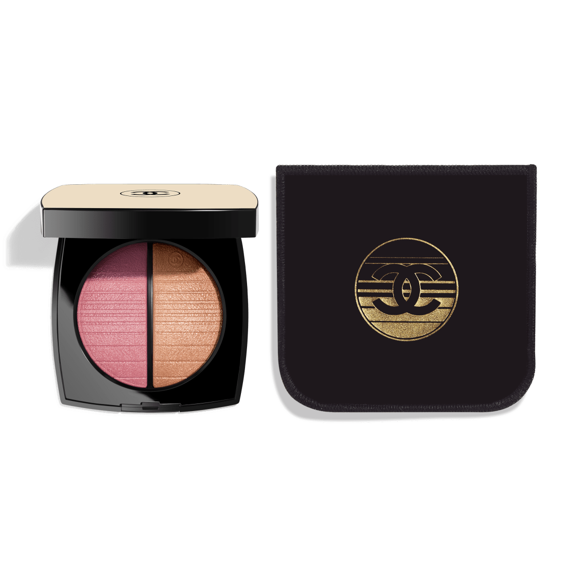 Phấn Bắt Sáng CHANEL Les Beiges Healthy Golden Glow Powder #Éclat Du Soir