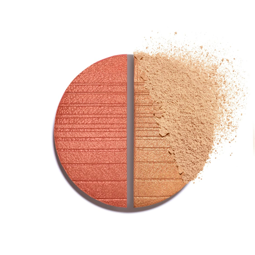 Phấn Bắt Sáng CHANEL Les Beiges Healthy Golden Glow Powder #Soleil Couchant