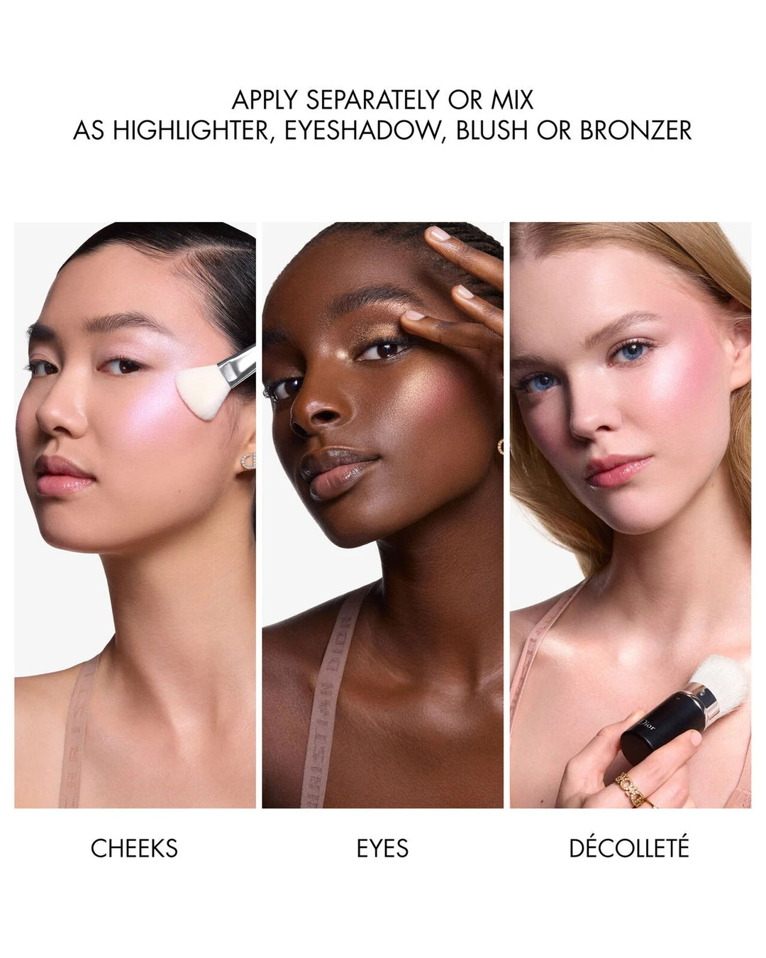 Phấn Bắt Sáng DIOR Backstage Glow Maximizer Palette #005 Sunlit Amber Glow