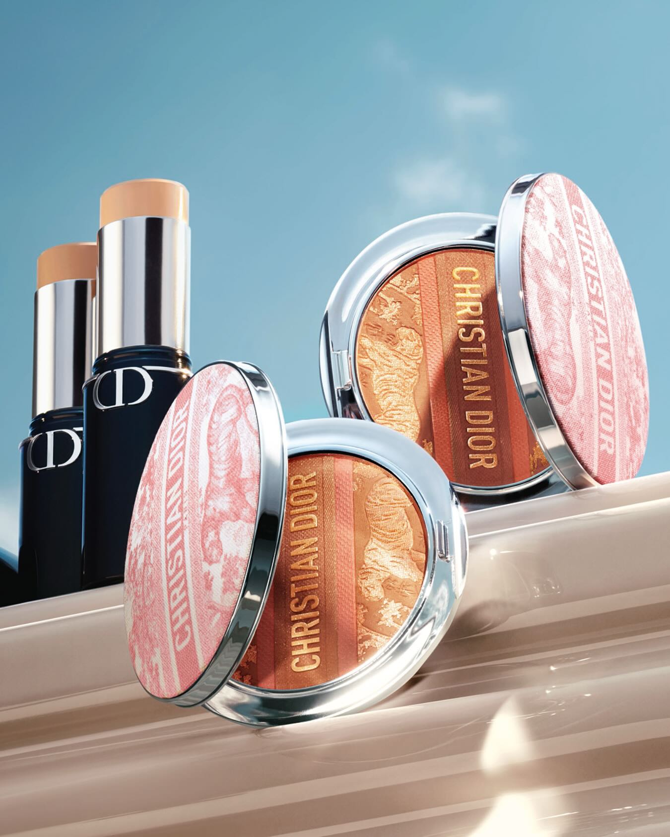 Phấn Bắt Sáng DIOR Forever Glow Luminizer #004 Coral Glow-Kallos