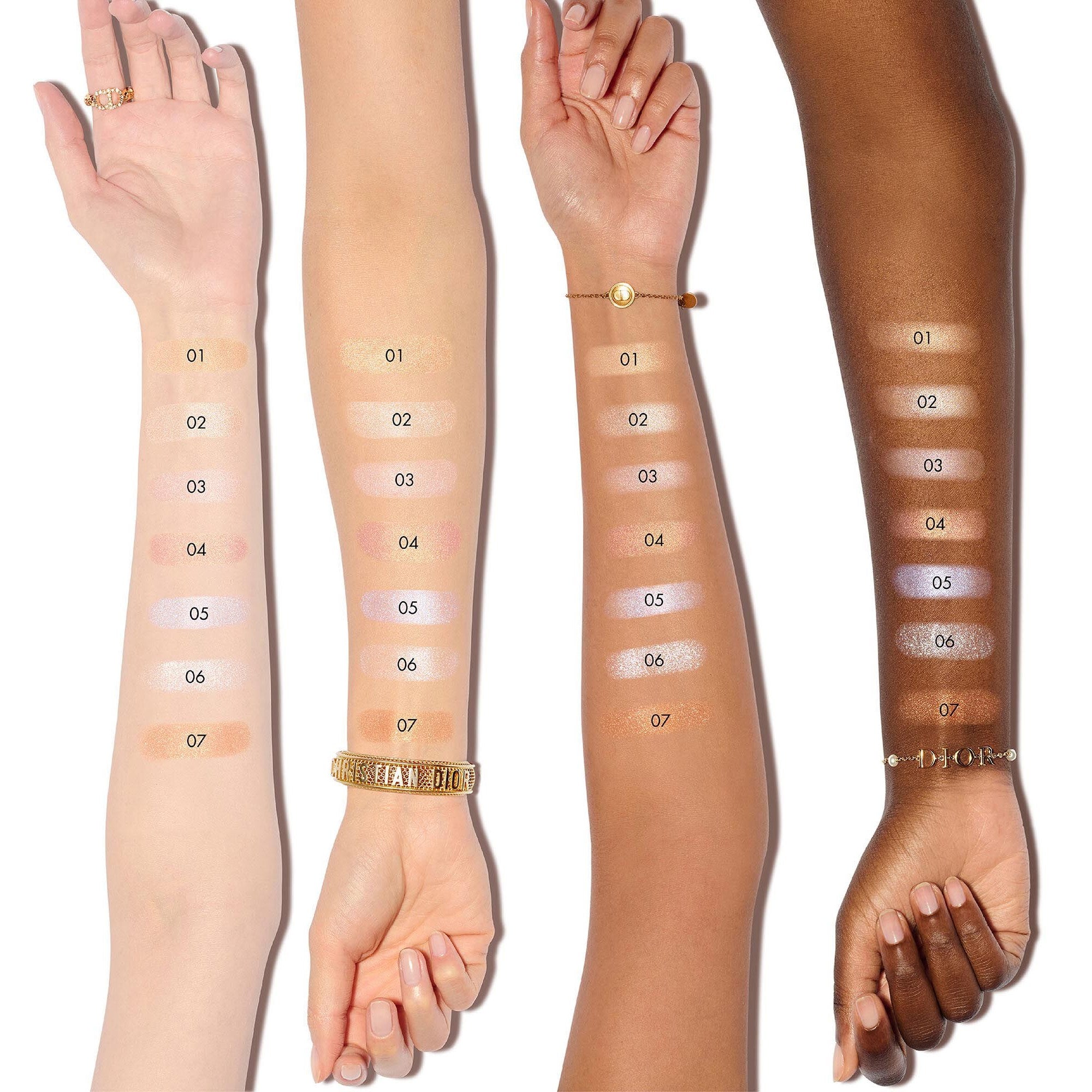 Phấn Bắt Sáng DIOR Forever Glow Luminizer #01 Nude Halo - Kallos Vietnam