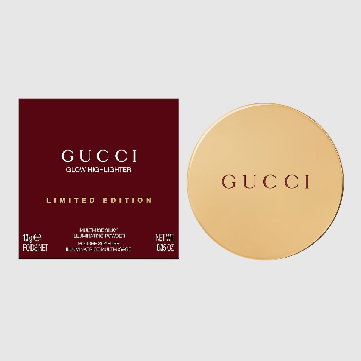 Phấn Bắt Sáng GUCCI Glow Highlighter Powder #03 Warm Gold