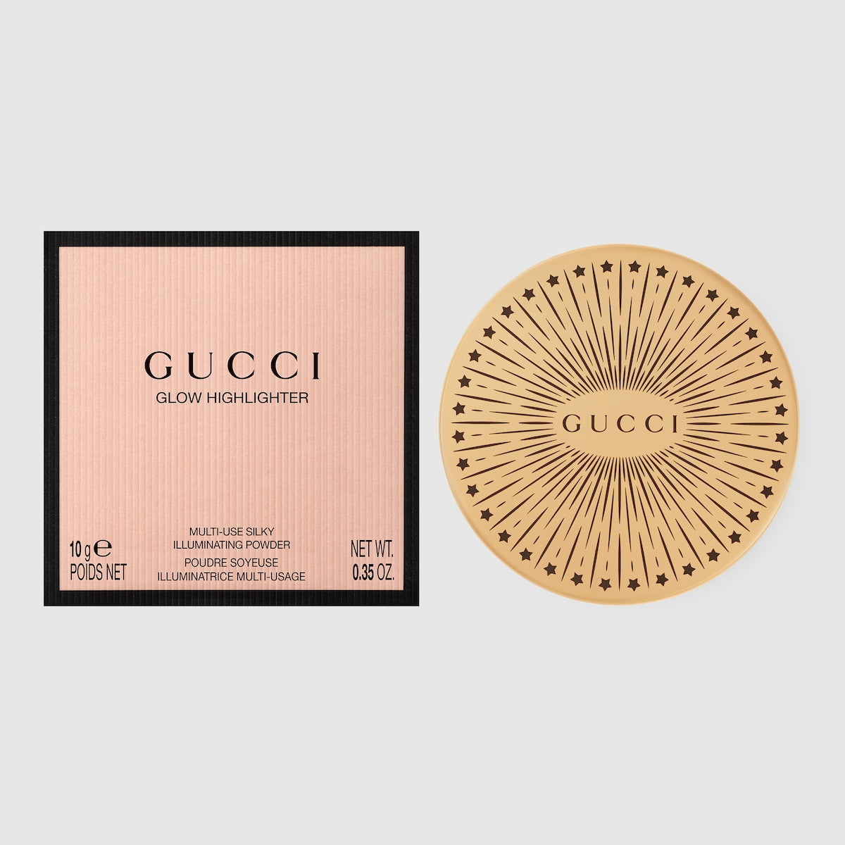 Phấn Bắt Sáng GUCCI Glow Highlighter Powder #03 Warm Gold