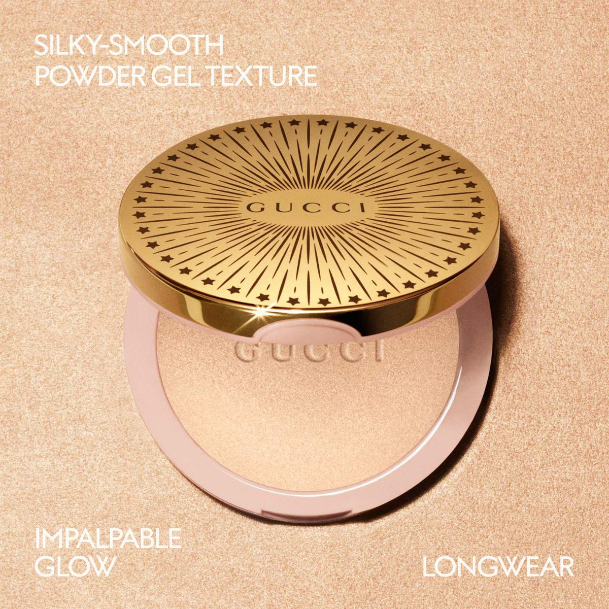Phấn Bắt Sáng GUCCI Glow Highlighter Powder #03 Warm Gold