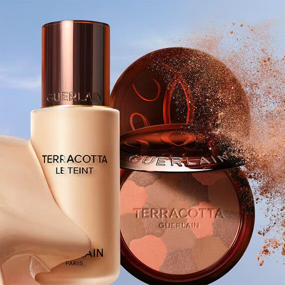 Phấn Bắt Sáng GUERLAIN Terracotta Light Glow Powder #01 Light Warm