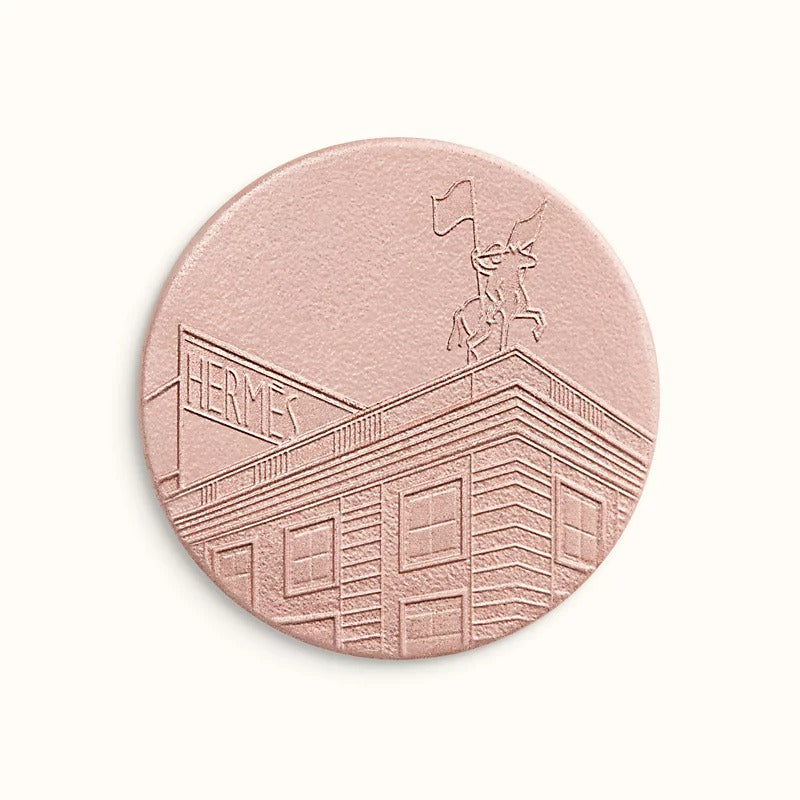 Phấn Bắt Sáng HERMES 24 Faubourg Face And Eye Illuminating Powder #02 Or Rose