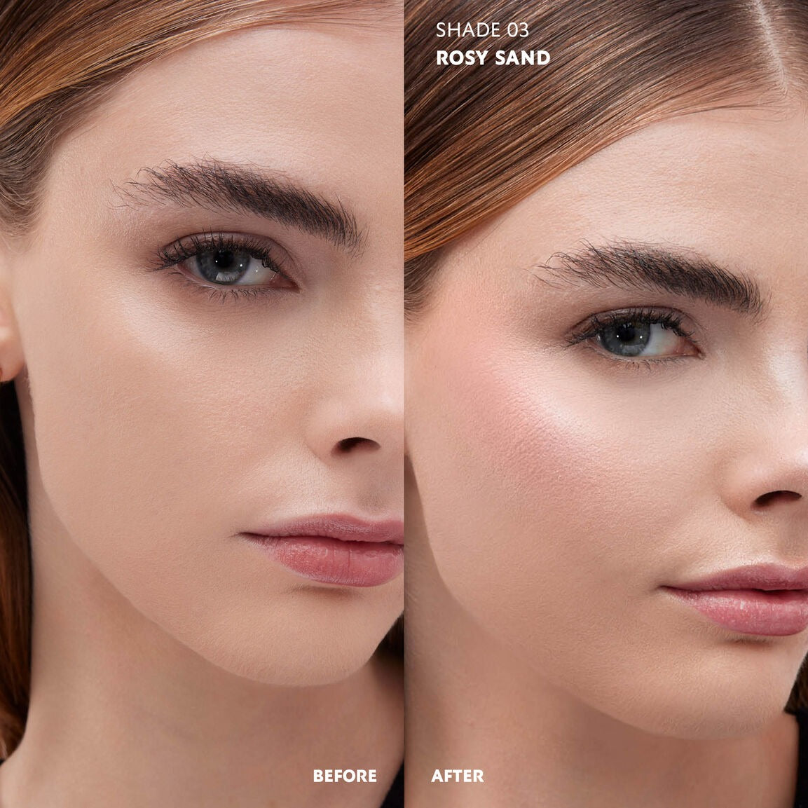 Phấn Bắt Sáng YSL All Hours Hyper Luminize Highlighter #03 Rosy Sand-Kallos