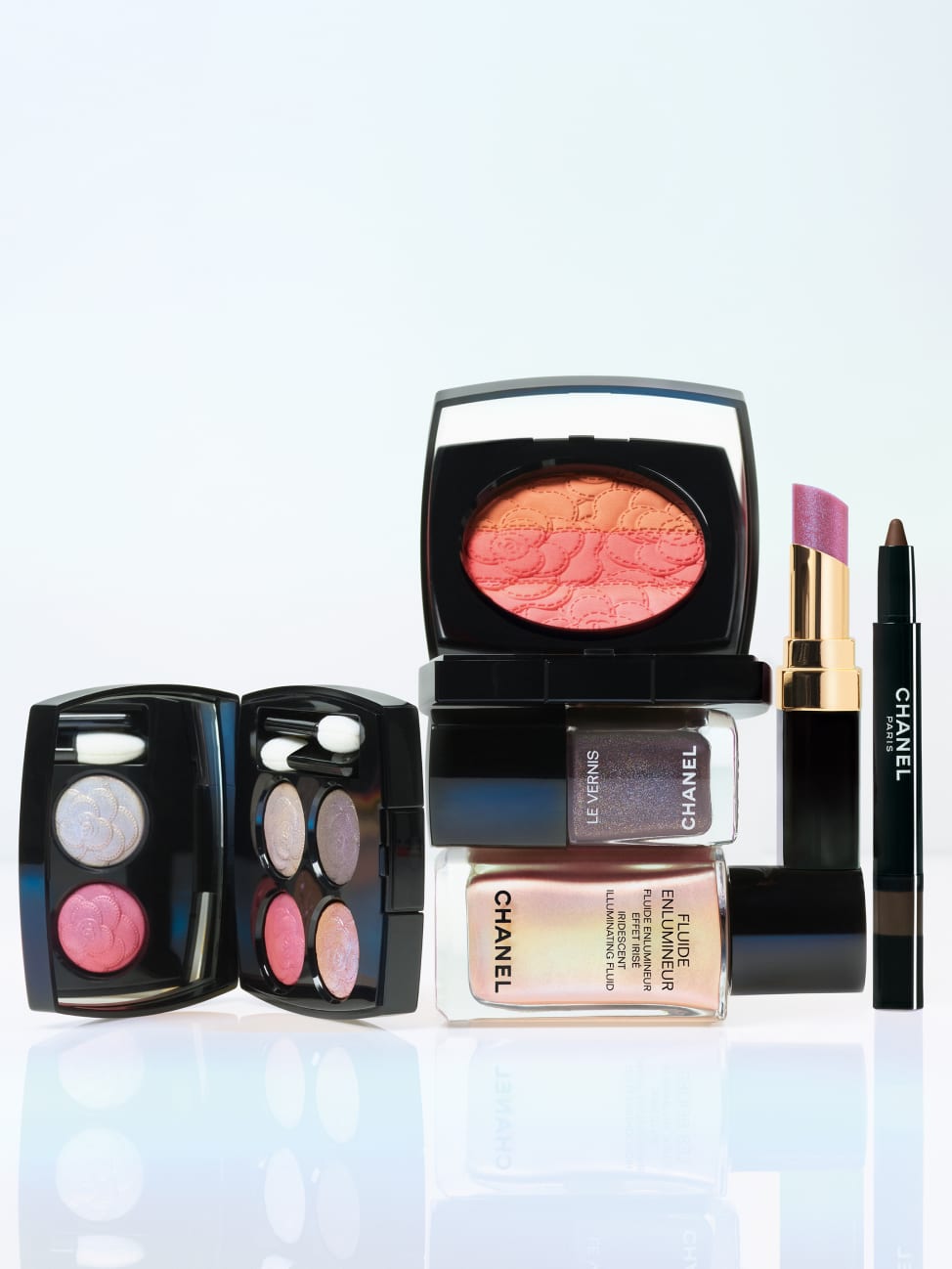 Phấn Má Hồng CHANEL Camélia Futura Powder Blush Trio-Kallos