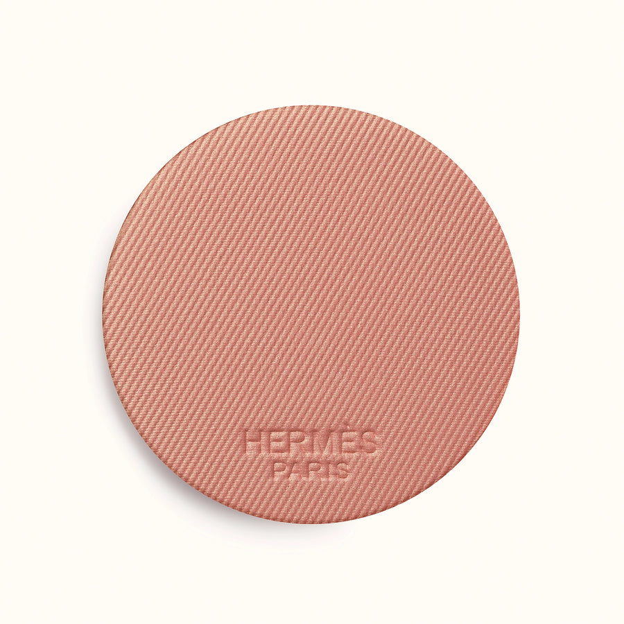 Phấn Má Hồng HERMÈS Rose Hermès Silky Blush Powder #35 Rose Doré