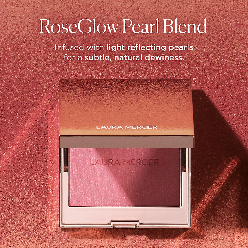 Phấn Má Hồng Laura Mercier RoseGlow Blush Color Infusion #Peach Shimmer