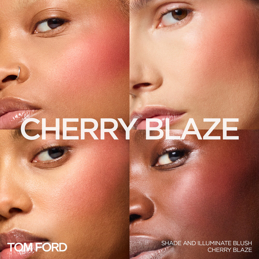 Phấn Má Hồng TOM FORD Shade And Illuminate Blush #04 Cherry Blaze - Kallos Vietnam