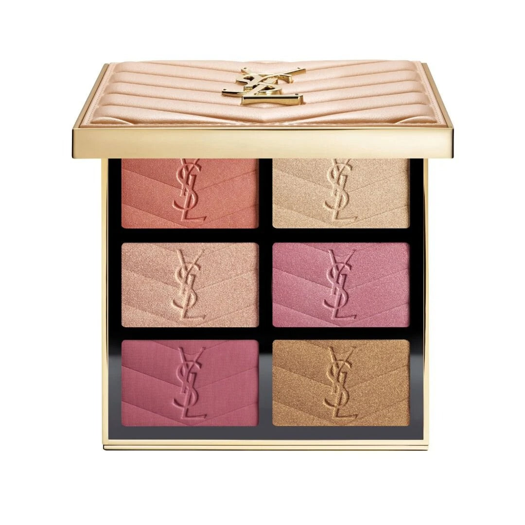 アイシャドウ YSL COUTURE FACIE PALETTE GOLDEN OASIS Phấn Má Hồng YSL Couture Face Palette Limited Edition #Golden