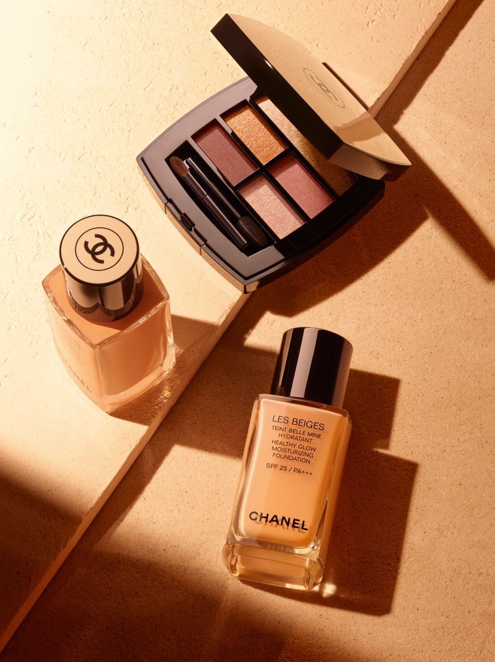 Phấn Mắt CHANEL Les Beiges Eyeshadow Palette #Golden-Kallos