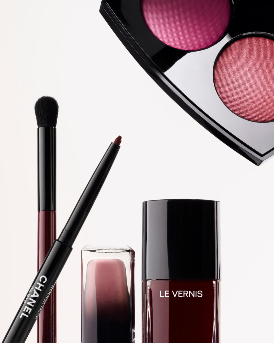 Phấn Mắt CHANEL Rouge Noir Confidence Eyeshadow And Blush Palette