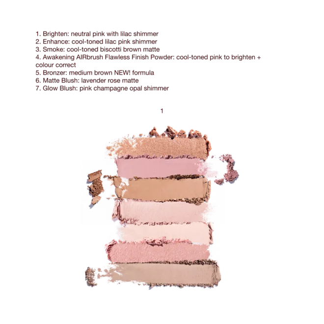 Phấn Mắt Charlotte Tilbury Hollywood Instant Look In A Palette #Pretty, Glowing Beauty