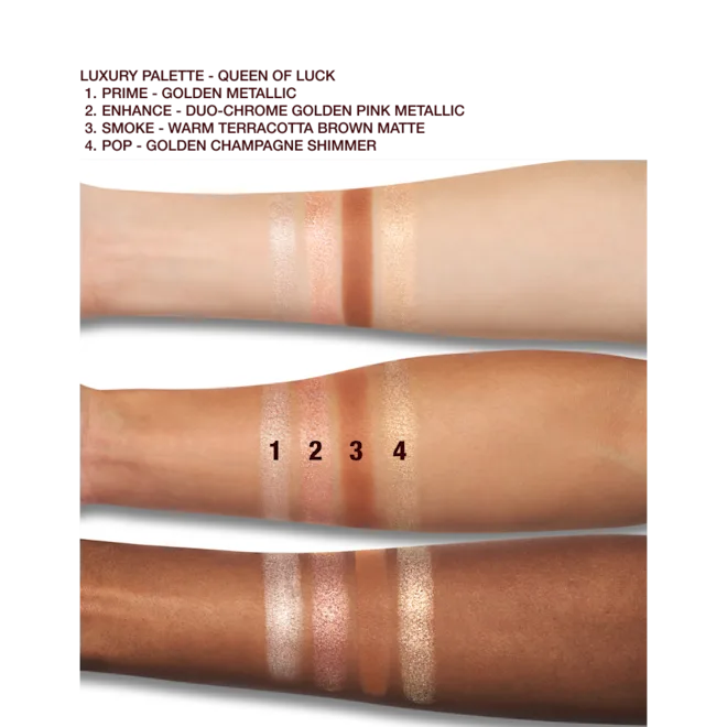 Phấn Mắt Charlotte Tilbury Luxury Palette #Queen Of Luck