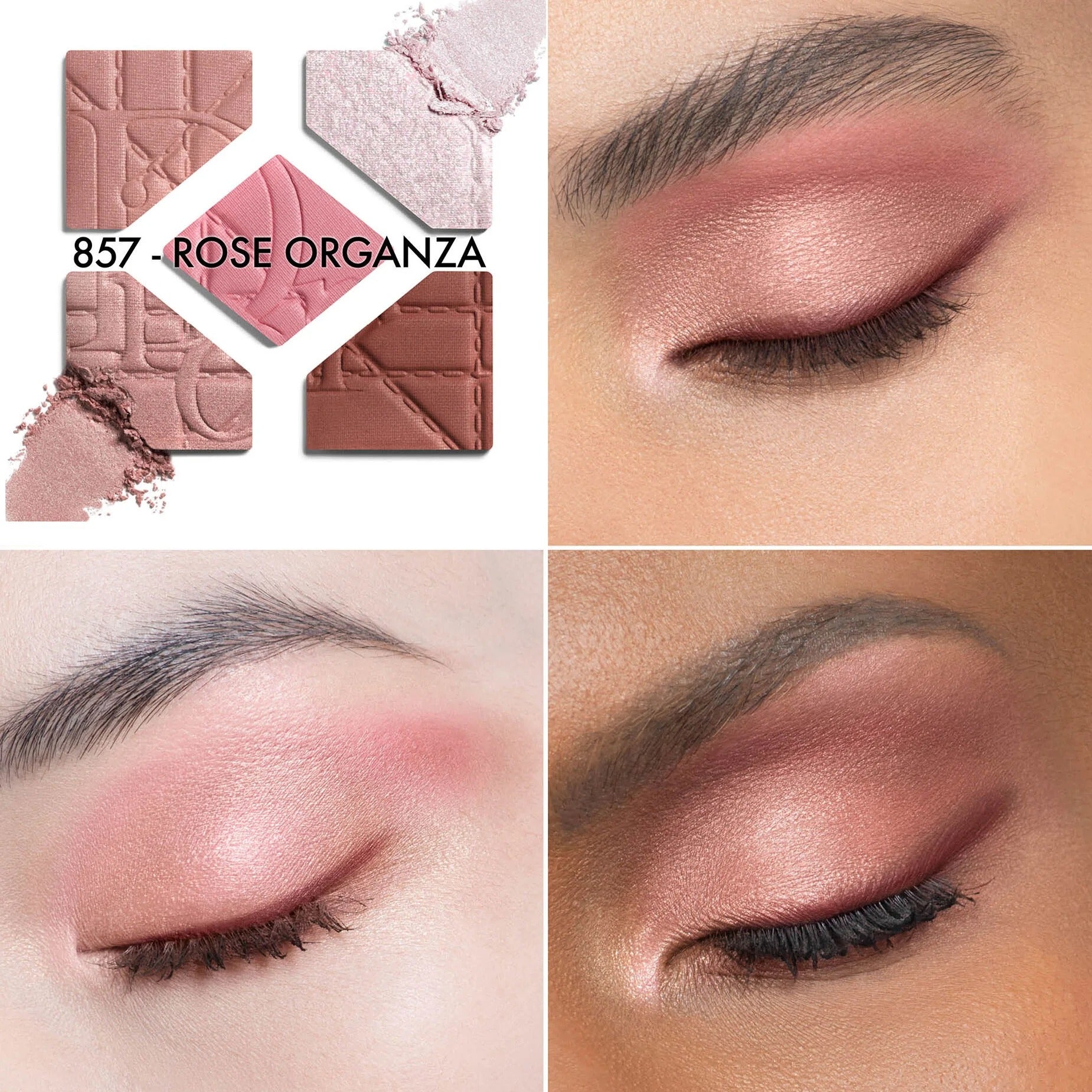 Phấn Mắt DIOR Diorshow 5 Couleurs #857 Rose Organza – Kallos