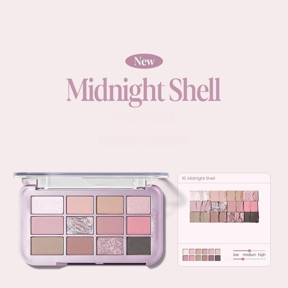 Phấn Mắt ESPOIR Eye Core Palette #10 Midnight Shell-Kallos