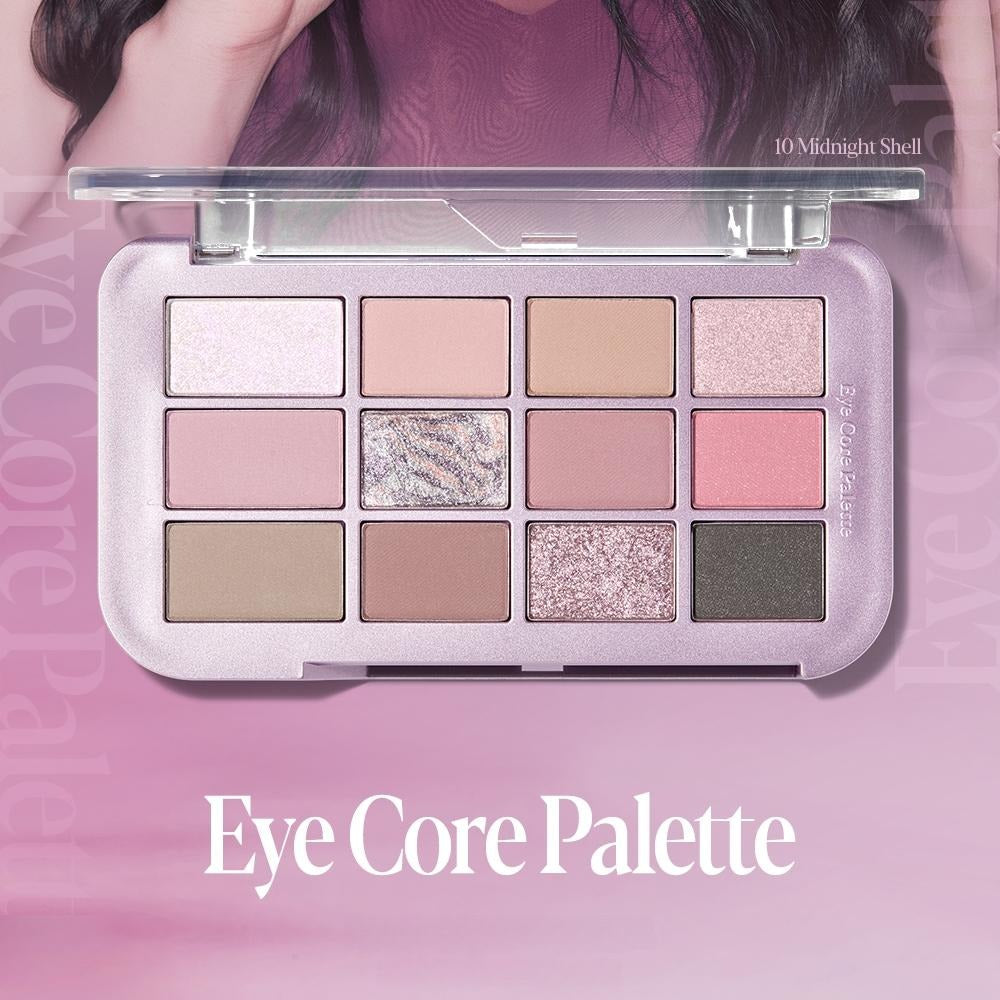 Phấn Mắt ESPOIR Eye Core Palette #10 Midnight Shell-Kallos