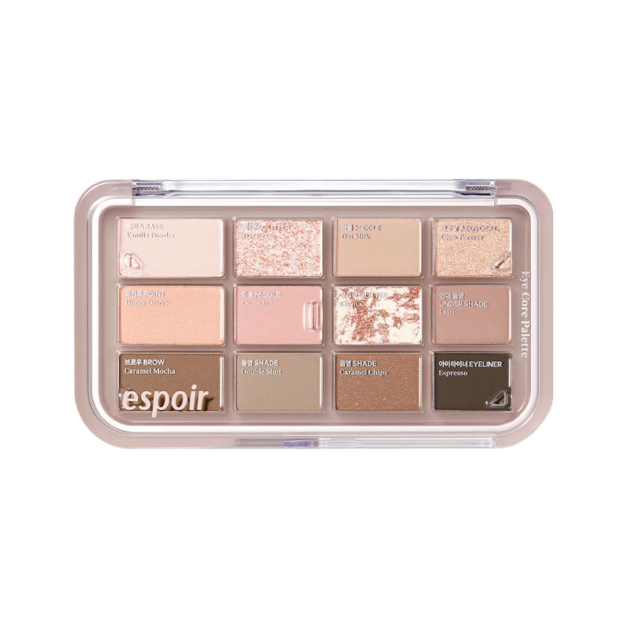 Phấn Mắt ESPOIR Eye Core Palette #6 Honey Oat Latte - Kallos Vietnam