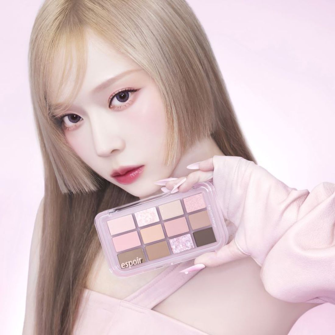 Phấn Mắt ESPOIR Eye Core Palette #7 Pink Oat Latte - Kallos Vietnam