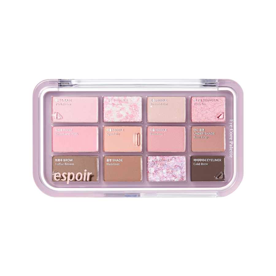 Phấn Mắt ESPOIR Eye Core Palette #7 Pink Oat Latte - Kallos Vietnam