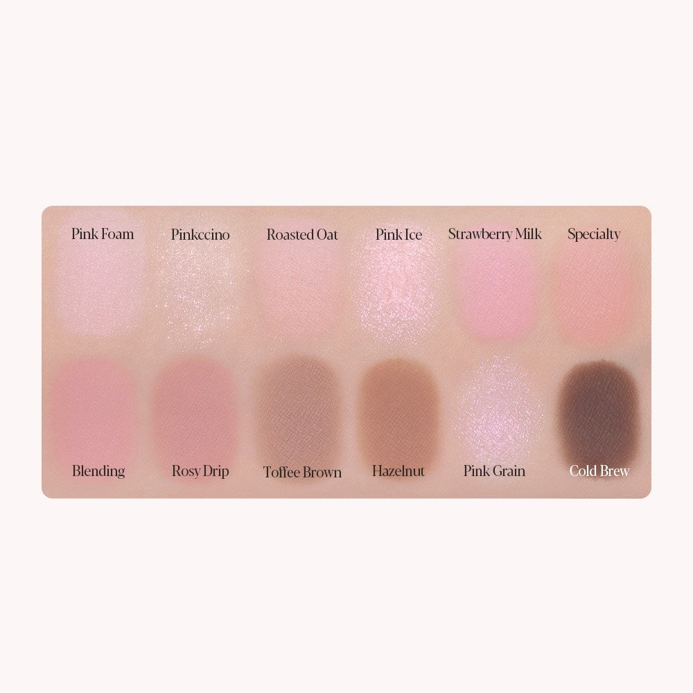 Phấn Mắt ESPOIR Eye Core Palette #7 Pink Oat Latte - Kallos Vietnam