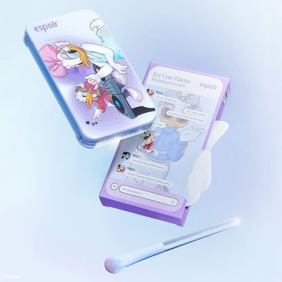 Phấn Mắt ESPOIR Eye Core Palette #9 Rhythmical Lavender-Kallos