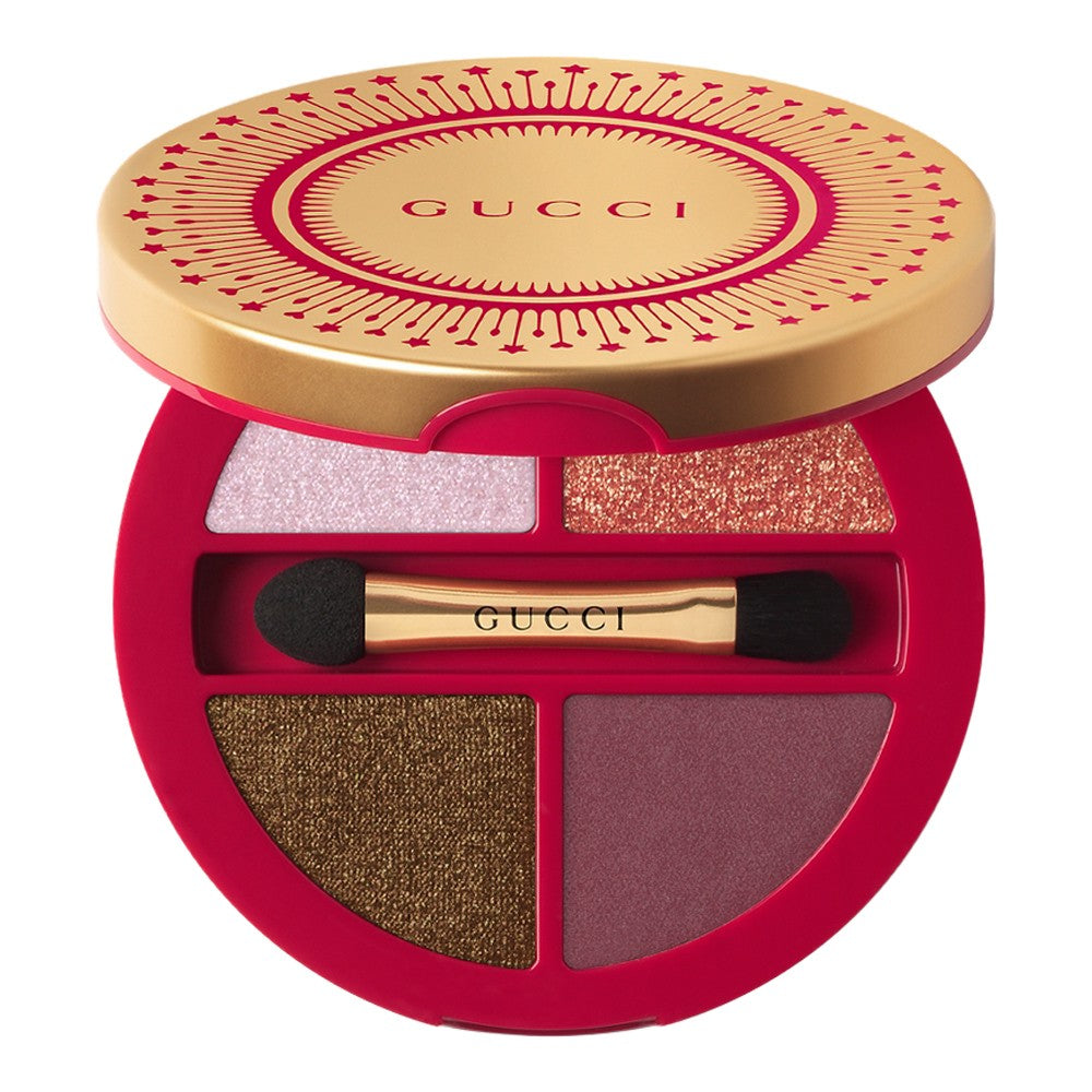 Phấn Mắt GUCCI Palette De Beauté Quatuor #04 Festive Glow-Kallos