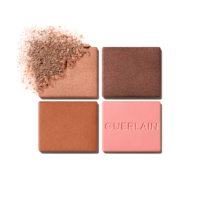 Phấn Mắt GUERLAIN Ombres G Eyeshadow Quad #129 Honey Amber-Kallos