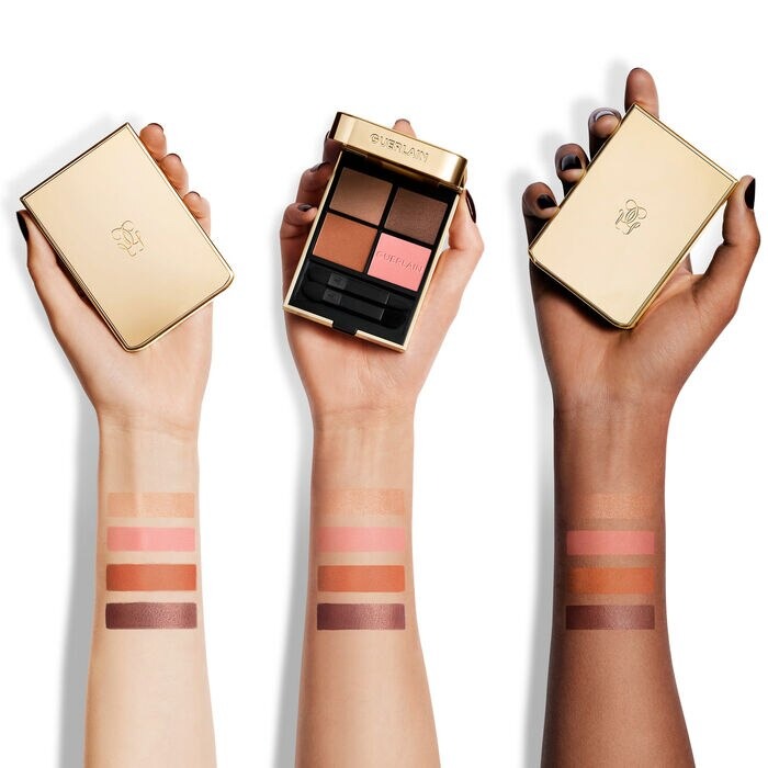 Phấn Mắt GUERLAIN Ombres G Eyeshadow Quad #129 Honey Amber-Kallos
