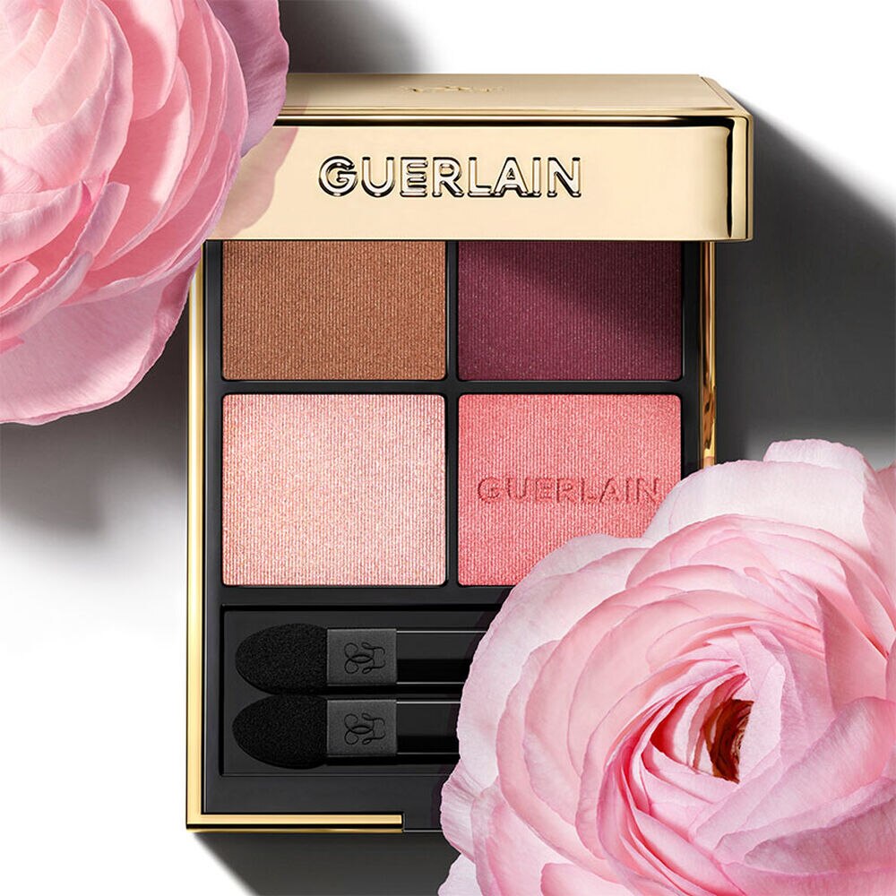 Phấn Mắt GUERLAIN Ombres G Eyeshadow Quad #910 Undressed Brown