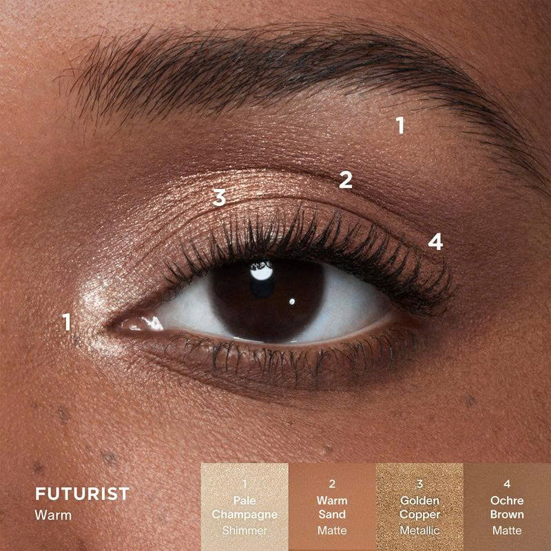 Phấn Mắt HOURGLASS Curator Eyeshadow Palette #Futurist-Kallos