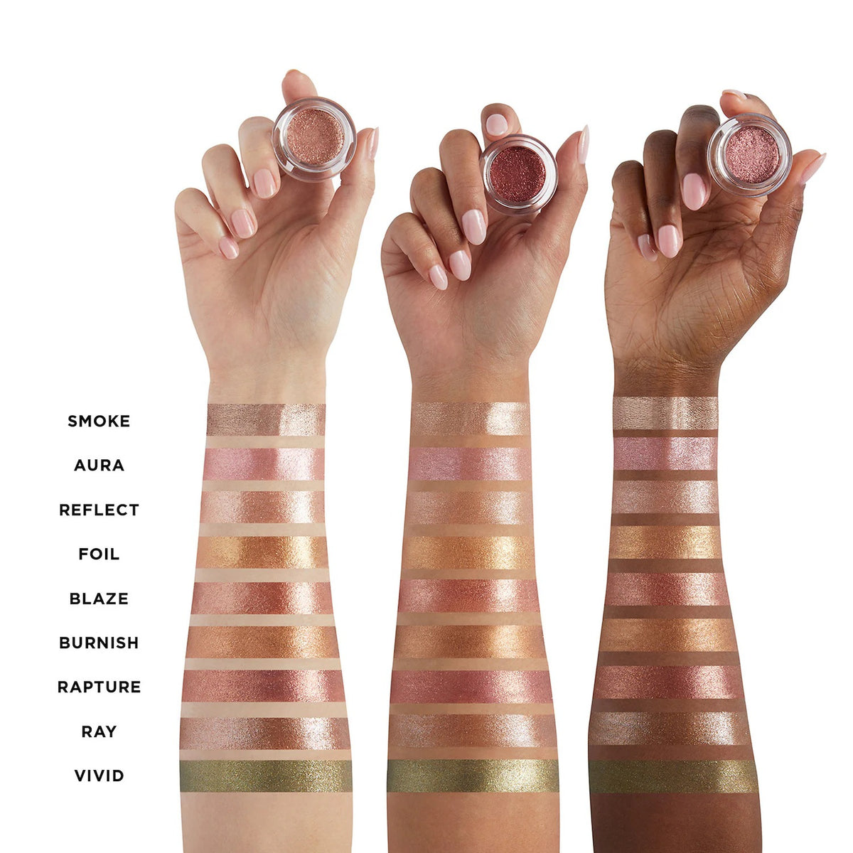 Phấn Mắt HOURGLASS Scattered Light Glitter Eyeshadow #Burnish